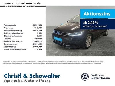 Grenadillschwarz metallic Gebraucht 2025 VW Touran R-line Van / Kleinbus | 36.201 € (Fairer Preis)