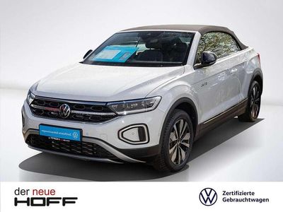 Gebraucht VW T-Roc Cabriolet Goal 116 PS (85 kW) 2025 Pure white schwarz Cabrio