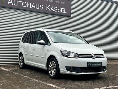 Gebraucht VW Touran Cup 105 PS (77 kW) 2015 Weiß Van / Kleinbus
