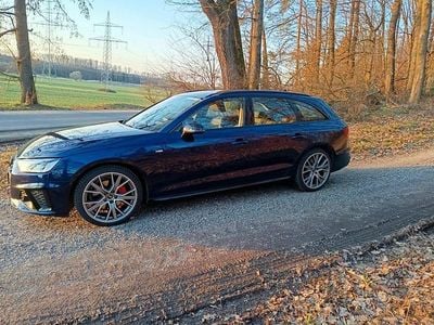 Gebraucht Audi A4 S-Line 204 PS (150 kW) 2022 Blau Kombi