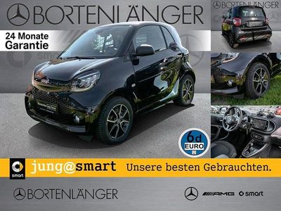 Gebraucht Smart ForTwo Coupé Exclusive 60 kW (82 PS) 2023 Schwarz Kleinwagen