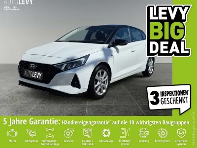 Gebraucht Hyundai i20 Intro Edition 101 PS (74 kW) 2021 Schwarz Kleinwagen