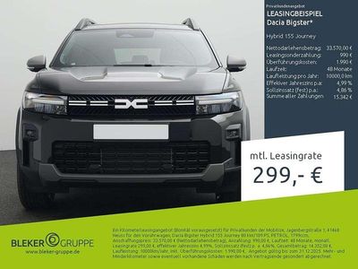 Gebraucht Dacia Bigster Journey 158 PS (116 kW) 2025 Perlmuttschwarz SUV