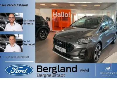 Gebraucht Ford Fiesta Active 125 PS (91 kW) 2023 Lackierung metallic "magnetic" grau Kleinwagen