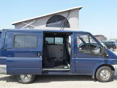 Gebraucht Ford Transit Tourneo 86 PS (63 kW) 2008 Blau Van / Kleinbus