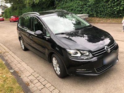 Begagnad VW Sharan Comfortline 170 HK (125 kW) 2012 Svart Minibuss