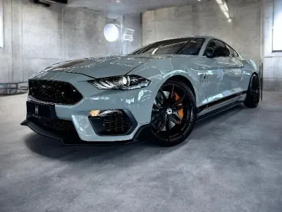 Gebraucht Ford Mustang Mach 1 681 PS (500 kW) 2022 Grau (grau (jet fighter grey)) Coupé