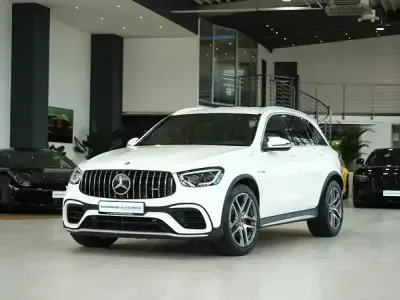 Gebraucht Mercedes GLC63 AMG AMG 510 PS (375 kW) 2019 Polarweiss SUV