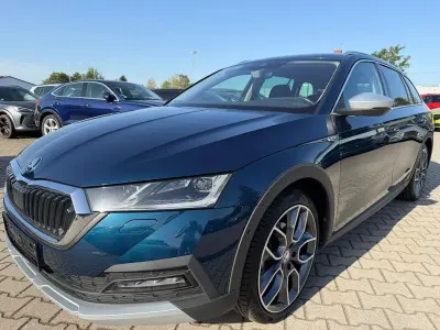 Gebraucht Skoda Octavia Scout 4x4 200 PS (147 kW) 2023 Blau Limousine