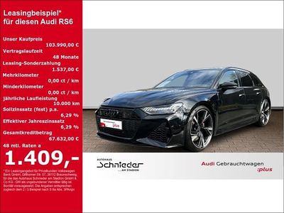 Second-hand Audi RS6 Ambiente 600 CP (441 kW) 2023 Negru Break