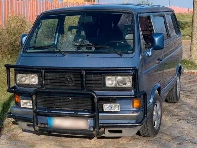 Gebraucht VW Multivan 75 PS (55 kW) 1990 Blau Van / Kleinbus