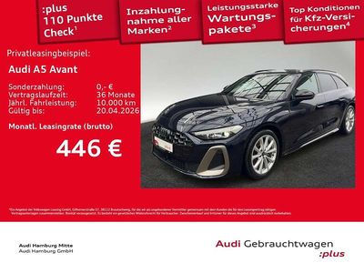 Gebraucht Audi A5 Edition .1 204 PS (150 kW) 2025 Firmamentblau metallic Kombi