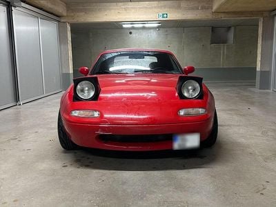 Gebraucht Mazda MX5 115 PS (84 kW) 1990 Rot Cabrio