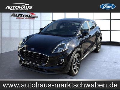 Gebraucht Ford Puma Titanium 125 PS (91 kW) 2021 Obsidianschwarz (metallic) SUV