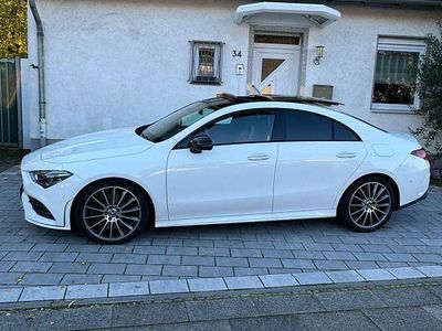 Usata Mercedes CLA220 AMG line 190 CV (139 kW) 2019 Bianco Berlina