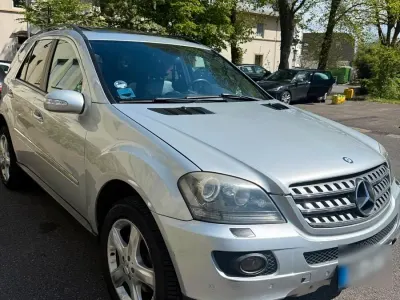 Brugt Mercedes ML320 224 HK (164 kW) 2008 Sølv SUV