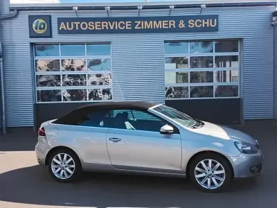 Gebraucht VW Golf Cabriolet Basis 160 PS (117 kW) 2012 Silber Cabrio