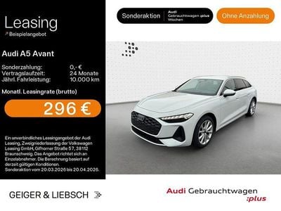 Gebraucht Audi A5 Sport 204 PS (150 kW) 2025 Gletscherweiß metallic Kombi