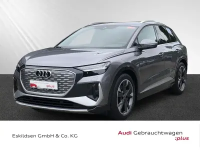 Gebraucht Audi Q4 e-tron S-Line 150 kW (204 PS) 2023 Grau SUV