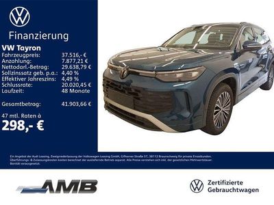 Second-hand VW Tayron Life 150 CP (110 kW) 2025 Albastru SUV