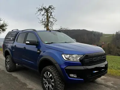 Gebraucht Ford Ranger 204 PS (150 kW) 2018 Blau Pickup