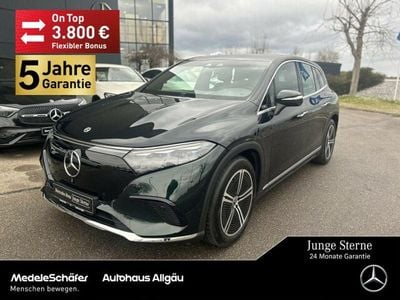 Lack smaragdgrün (metallic) Gebraucht 2023 Mercedes EQS500 SUV | 83.959 € (Fairer Preis)