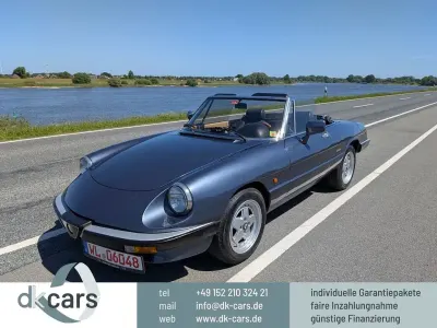 Gebraucht Alfa Romeo Spider 125 PS (91 kW) 1988 Blau Cabrio