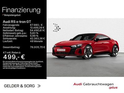 Gebraucht Audi e-tron GT quattro Sport 439 kW (598 PS) 2023 Rot Limousine