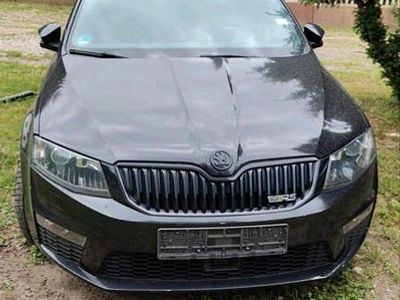 Gebraucht Skoda Octavia RS 184 PS (135 kW) 2014 Schwarz Kleinwagen