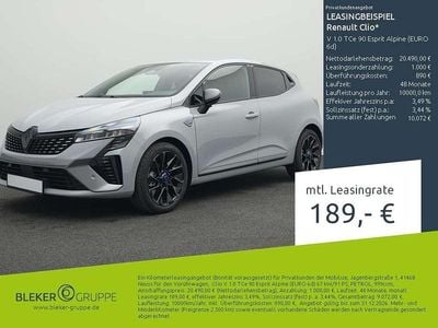 Rafalegrau Neu 2025 Renault Clio V Esprit Alpine Kleinwagen | 19.480 € (Fairer Preis)