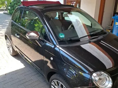 Gebraucht Fiat 500C 69 PS (50 kW) 2013 Schwarz Cabrio