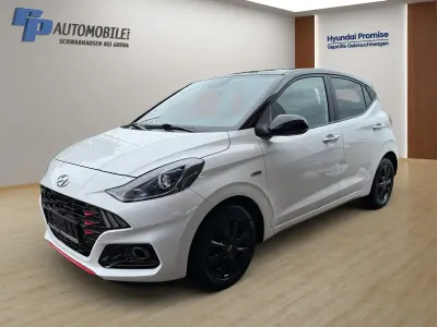 Gebraucht Hyundai i10 N Line 101 PS (74 kW) 2020 Weiß Kleinwagen