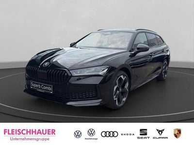 Schwarz Neu 2025 Skoda Superb SportLine Kombi | 46.990 € (Superpreis)