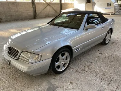 Gebraucht Mercedes SL320 224 PS (164 kW) 1999 Silber Cabrio