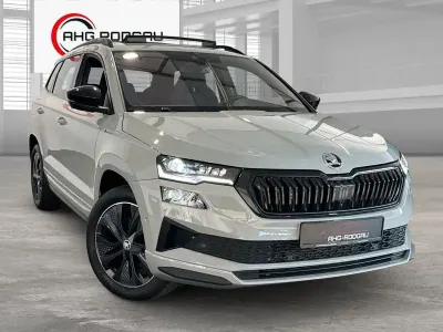 Gebraucht Skoda Karoq SportLine 190 PS (139 kW) 2023 Grau SUV