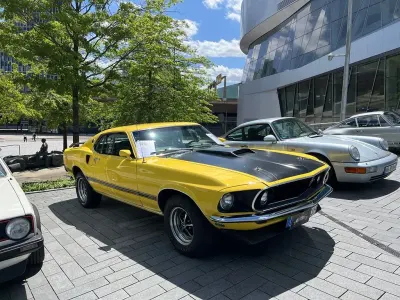 Gebraucht Ford Mustang Mach 1 252 PS (185 kW) 1969 Gelb Coupé