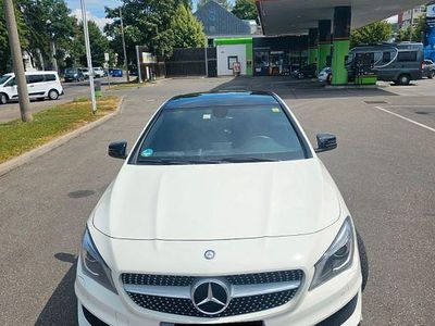Usata Mercedes CLA180 AMG line 122 CV (89 kW) 2013 Bianco Berlina