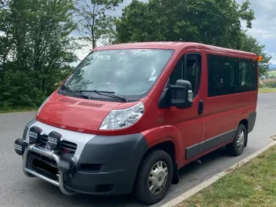 Gebraucht Fiat Ducato 158 PS (116 kW) 2009 Rot Van