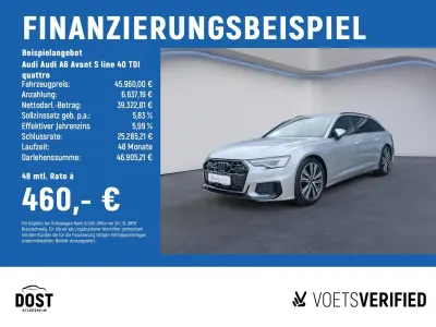 Gebraucht Audi A6 S-Line 204 PS (150 kW) 2024 Florettsilber metallic Kombi