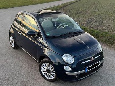 Gebraucht Fiat 500 Lounge 69 PS (50 kW) 2014 Blau Cabrio