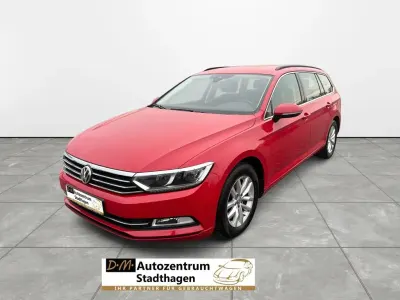 Używany VW Passat Comfortline 120 KM (88 kW) 2019 Czerwony Kombi