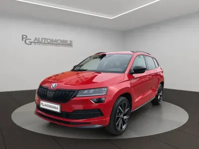 Gebraucht Skoda Karoq SportLine 190 PS (139 kW) 2019 Rot SUV