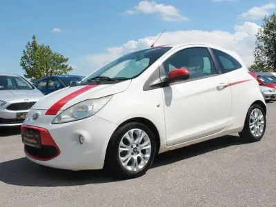 Gebraucht Ford Ka Titanium 69 PS (50 kW) 2009 Weiß Kleinwagen