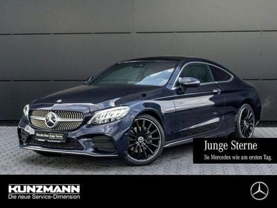Gebraucht Mercedes C200 AMG 184 PS (135 kW) 2023 Cavansitblau metallic Coupé