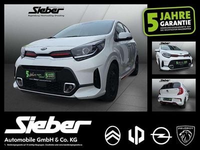 Gebraucht Kia Picanto GT-Line 101 PS (74 kW) 2021 Schneeweiß Kleinwagen
