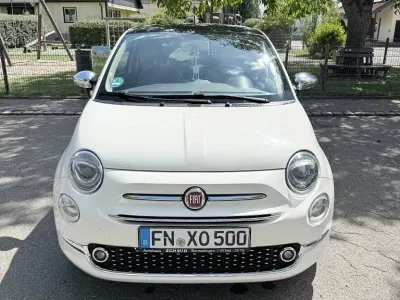 Gebraucht Fiat 500 Lounge 69 PS (50 kW) 2016 Weiß Kleinwagen