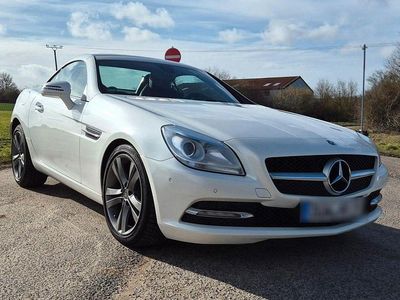 Gebraucht Mercedes SLK200 184 PS (135 kW) 2011 Weiß Cabrio