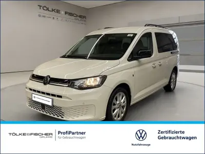 Gebraucht VW Caddy Maxi Life 122 PS (89 kW) 2022 Weiß Van / Kleinbus