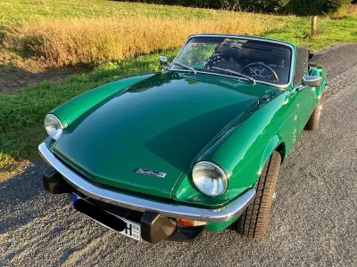 Gebraucht Triumph Spitfire 63 PS (46 kW) 1974 Grün Cabrio