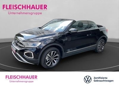 Gebraucht VW T-Roc Cabriolet 116 PS (85 kW) 2024 Schwarz Cabrio